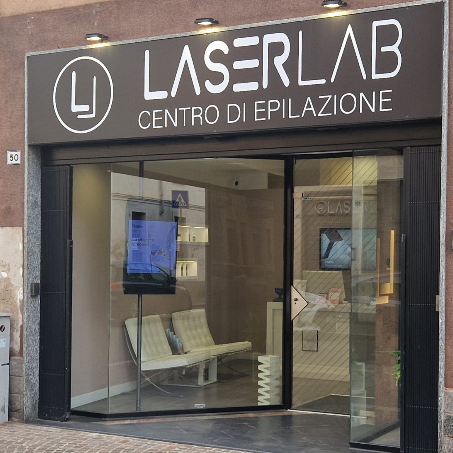 Esterno del centro Laserlab a Magenta